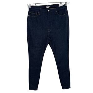 Good American Jeans Good Legs Long denim dark blue size 28 - 32